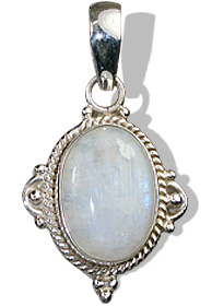Design 8591: white moonstone pendants