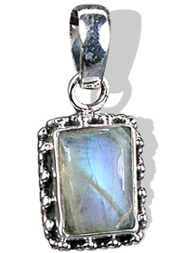 Design 8613: white moonstone staff-picks pendants