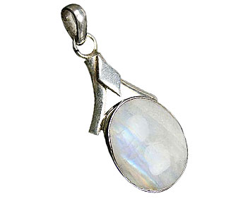 Design 8651: White moonstone pendants