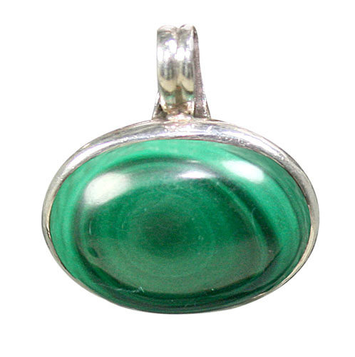Design 8816: Green malachite pendants