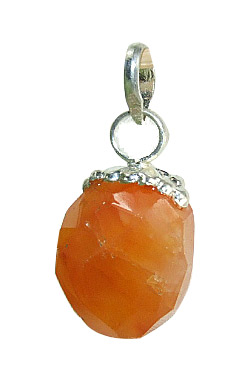 Design 8919: orange carnelian pendants