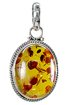 Design 985: green,yellow amber pendants