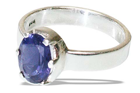 Design 1284: blue iolite rings