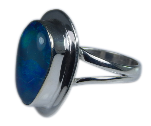 Design 21239: multi-color opal rings