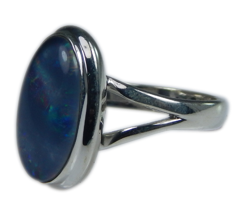 Design 21240: multi-color opal rings