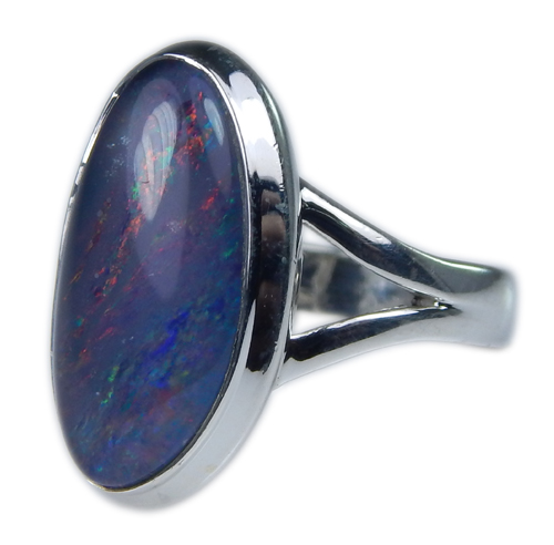 Design 21263: multi-color opal rings