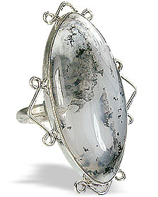 Design 3047: white opal american-southwest rings