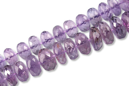 Design 13426: purple amethyst faceted beads