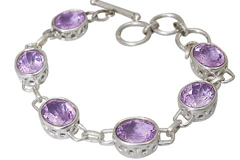 Design 10047: purple amethyst bracelets