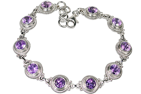 Design 10101: purple amethyst bracelets