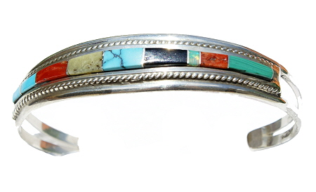 Design 11581: Multi multi-stone bracelets