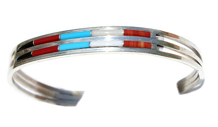 Design 11582: Multi multi-stone bracelets