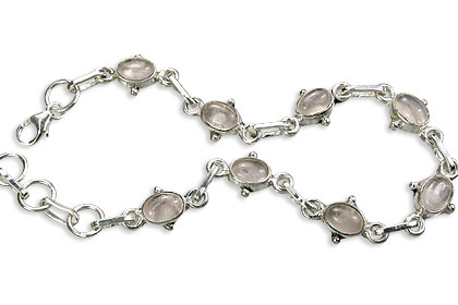 Design 14518: pink rose quartz bracelets