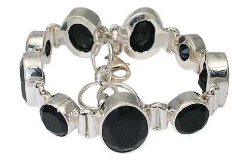 Design 9812: black onyx bracelets