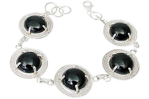 Design 9980: black onyx bracelets