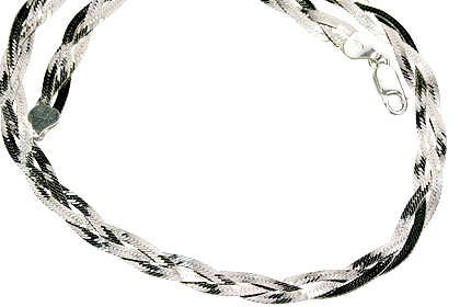 Design 7701: gray silver chains