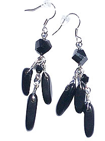 Design 15140: black onyx earrings