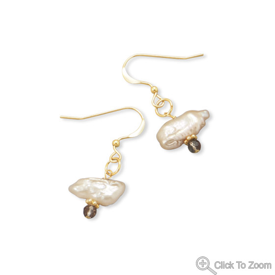 Design 21860: multi-color pearl brides-maids earrings
