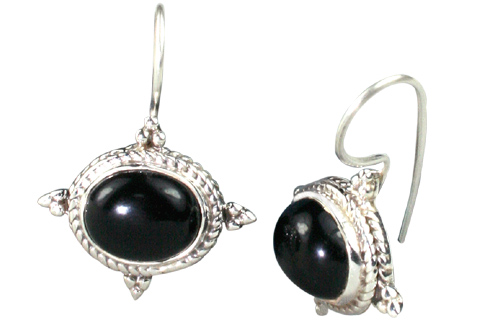 Design 9500: black onyx earrings
