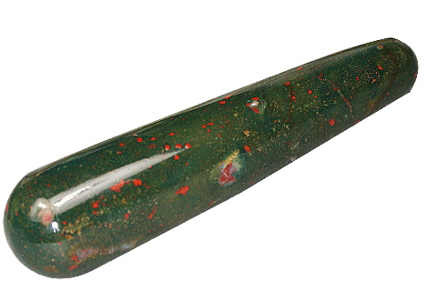Design 11349: green bloodstone sticks healing