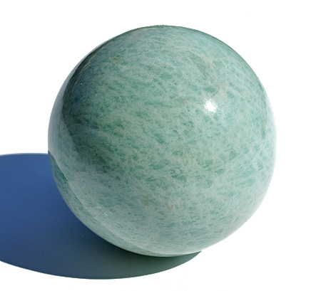 Design 11675: green amazonite spheres healing