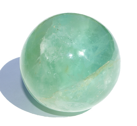 Design 11684: green fluorite spheres healing