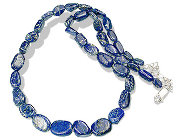 Design 12758: blue lapis lazuli necklaces