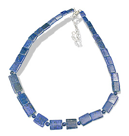 Design 12765: blue lapis lazuli necklaces