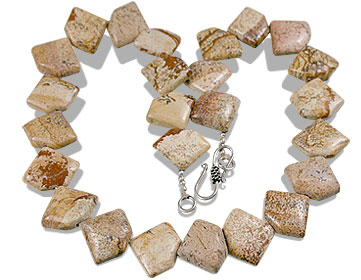 Design 13573: brown jasper necklaces