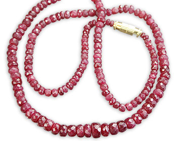 Design 14561: red ruby necklaces