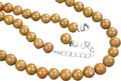 Design 14839: brown jasper necklaces