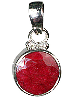 Design 10140: pink,red ruby pendants