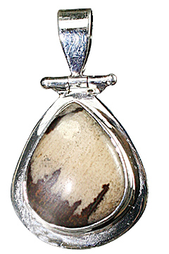 Design 10211: brown jasper drop pendants