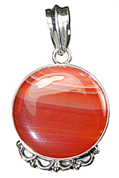 Design 10224: Red carnelian pendants