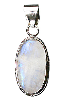 Design 10280: White moonstone pendants