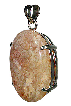 Design 10477: brown jasper art-deco, mens pendants