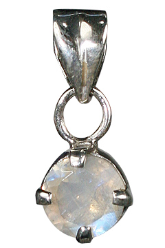 Design 10634: white moonstone mini pendants