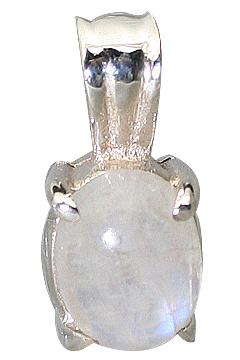 Design 11402: white moonstone mini pendants