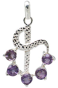 Design 11426: purple amethyst pendants