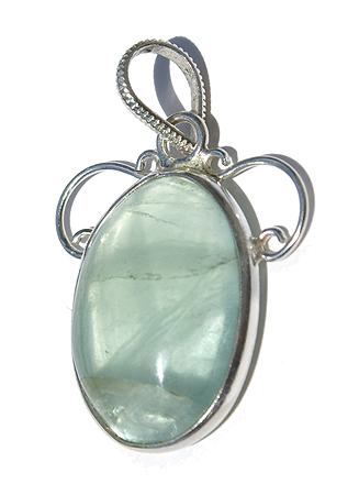 Design 11533: green fluorite pendants
