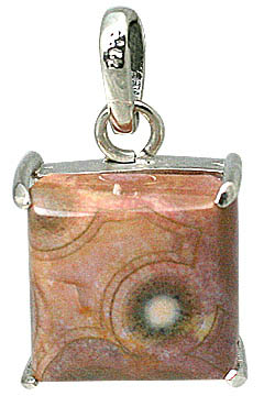 Design 11609: brown jasper pendants