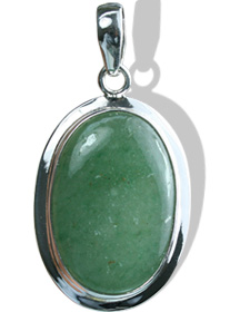 Design 12022: Green aventurine american-southwest pendants