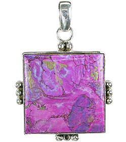 Design 12119: blue,purple mohave american-southwest pendants