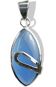Design 12546: blue onyx pendants