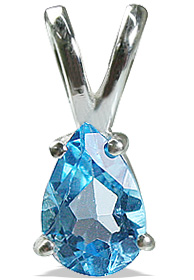 Design 12784: blue blue topaz brides-maids pendants