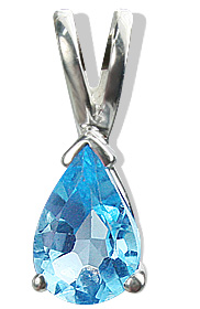 Design 12791: blue blue topaz pendants