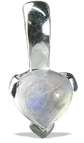 Design 12806: white moonstone mini pendants