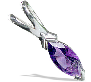 Design 12827: purple amethyst contemporary, mini pendants