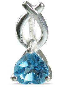 Design 12831: blue blue topaz engagement, heart, mini pendants