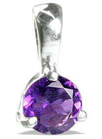 Design 12848: purple amethyst mini pendants